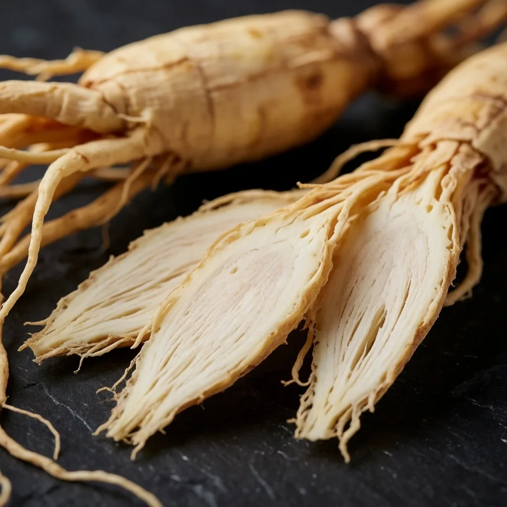 Botanical root specimen macro photograph